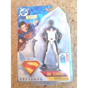 DC Comics Superman Movie Mr. Terrific 6" Action Figure Spin Master NEW